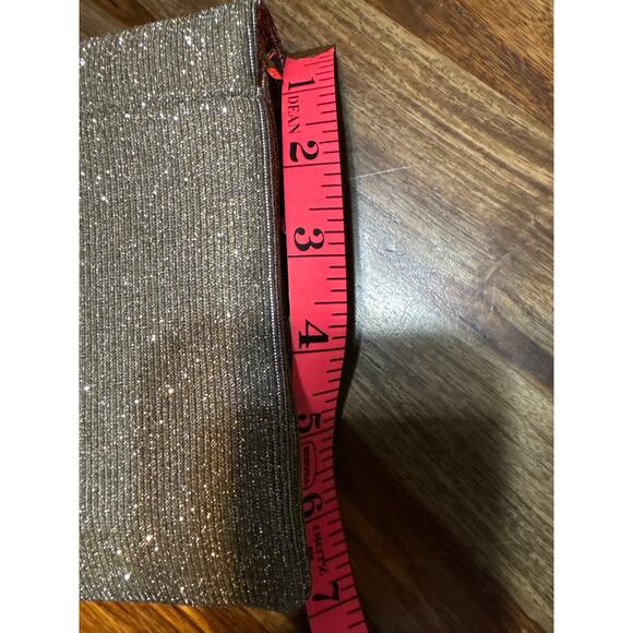 Golden Sparkling Metallic Cloth Color Reflecting 9.5 by 7 in. NWT - Picture 14 of 16